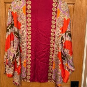 Zara Multicolor Paisley Print Top